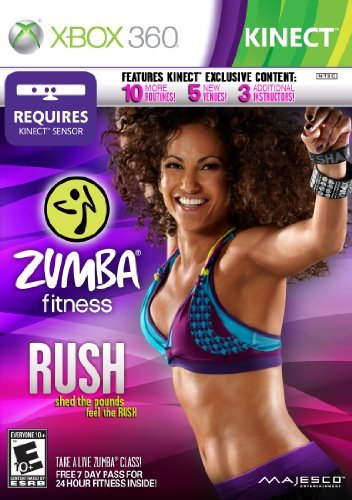 Xbox 360 Kinect/Zumba Fitness Rush@Majesco Sales Inc.@E10+